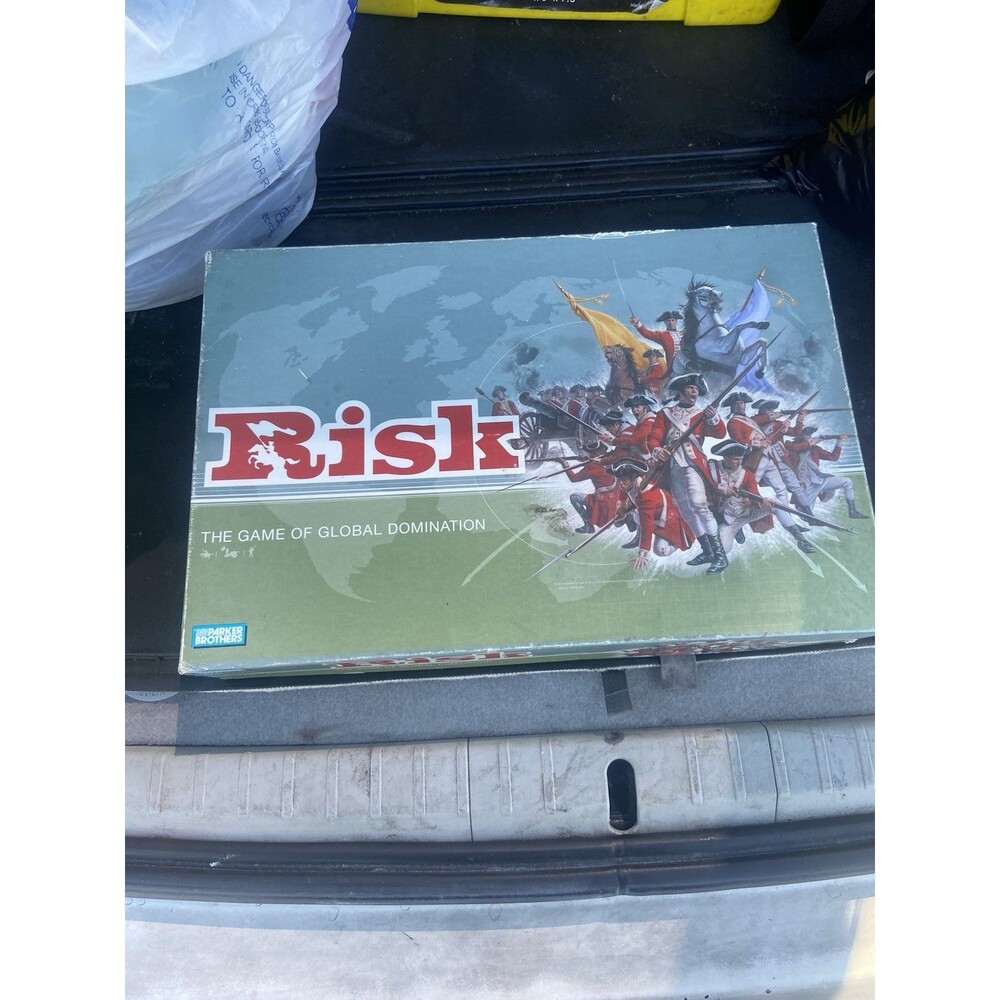 Risk Board Game 2003- The Game Of Global Domination Parker Brothers New Open